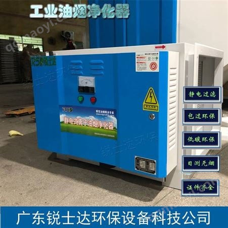 RSD-D-10A静电式等离子油烟净化器东莞锐士达环保设备公司