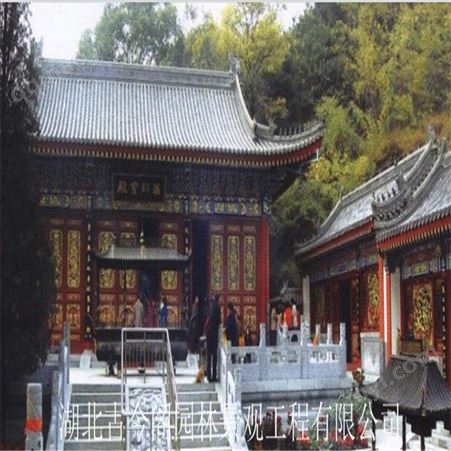 仿古寺廟大殿 廣西寺廟施工 寺院仿古門窗