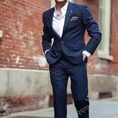 修身職業西裝廠家 男士西服套裝定制 八駿 歡迎咨詢
