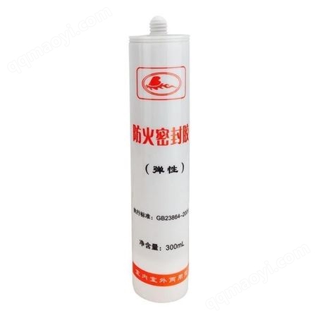 弹性防火密封胶 膨胀型防火胶 阻燃材料 耐高温 工程填缝胶 铭曼