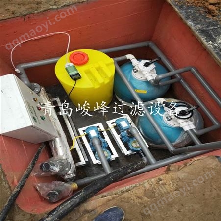 JF生活饮用养殖食品饮料 大型纯净水设备 在线检测 温泉循环水过滤